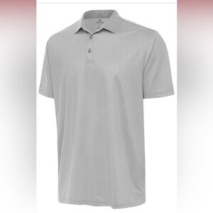 NWT Antigua Rings Men’s Golf Polo Medium White Skyscraper